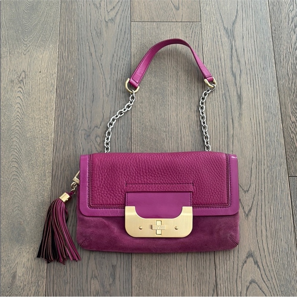 Diane Von Furstenberg Pink Leather
Harper Crossbody Bag